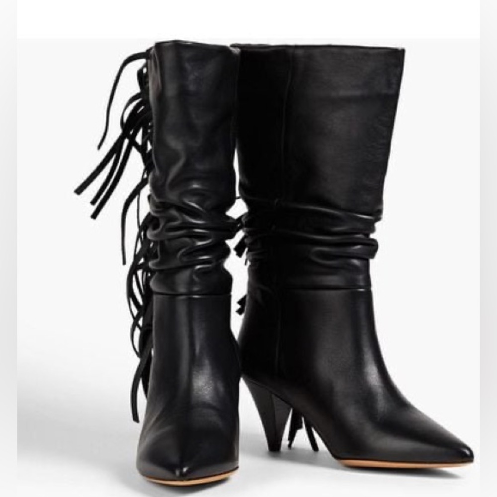NWT IRO size 8 US EU 39 FRINGE BOOTS  Cranko original $695 Price is $200